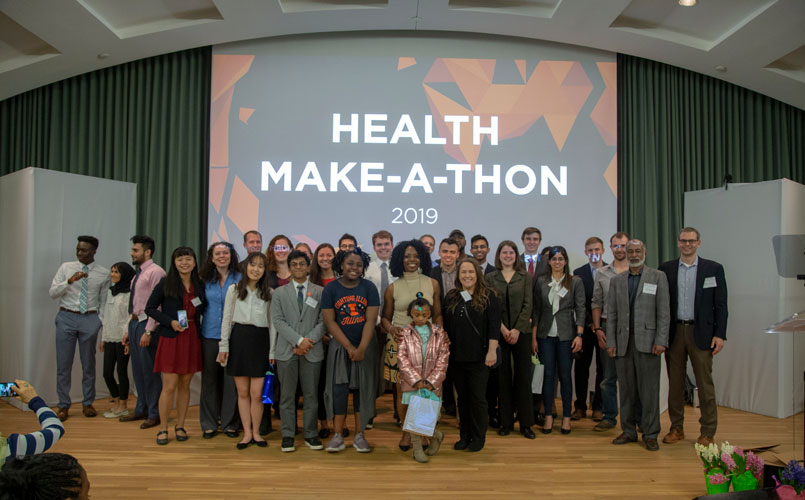 Winners of the first Health Make-a-Thon
