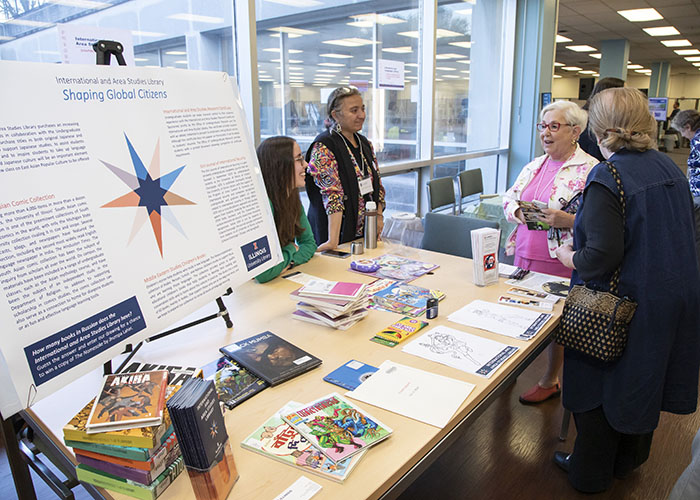 University Library - Library Friends event at the Undergraduate Library, September 27, 2019.